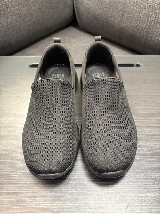 Skechers Shoes - Skechers Black Slip-On Mesh Casual Sneakers
